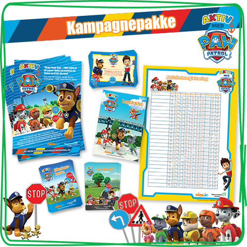 Aktiv med Paw Patrol