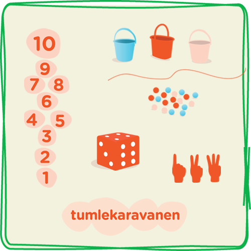 Tumlekaravanen: Tal og farver