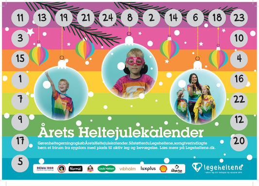 Heltejulekalender 2025: Til videresalg for private og virksomheder